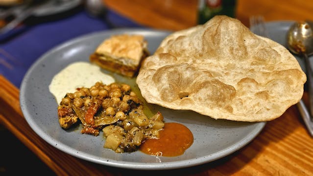 Delhi Style Chole Kulche